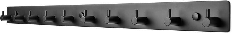 Ibenzoa Stijlvolle Wandgarderobe Met 10 Praktische Haken Voor Toepassingen En Ruimtebesparing
