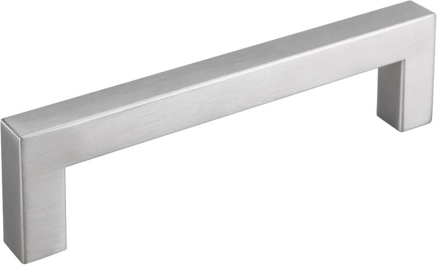Ibenzoa Stijlvolle Zilverkleurige Keukengrepen van Roestvrij Staal voor Kastdeuren en Laden