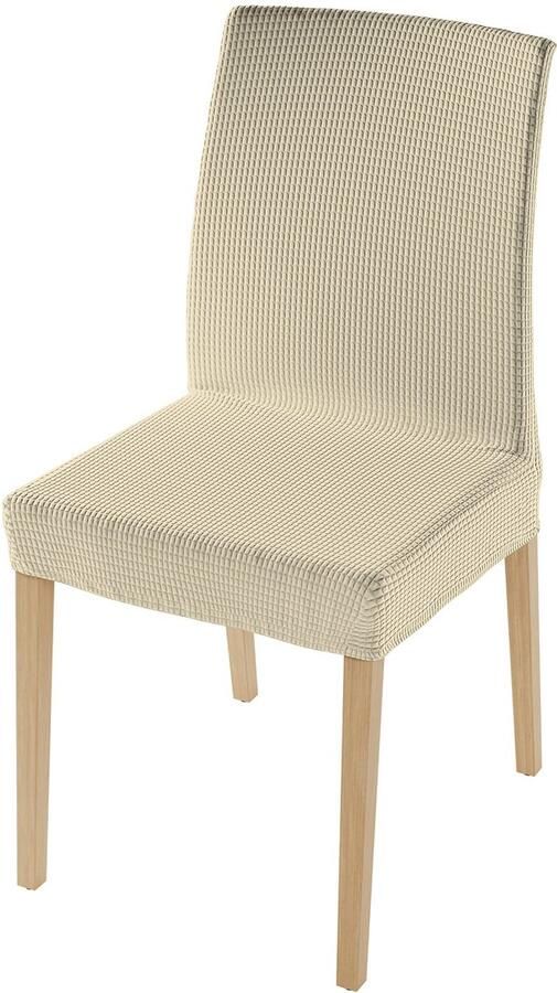 Ibenzoa Stoelhoes met Rugsluiting – Linnen Crèmekleurig Standaardmaat