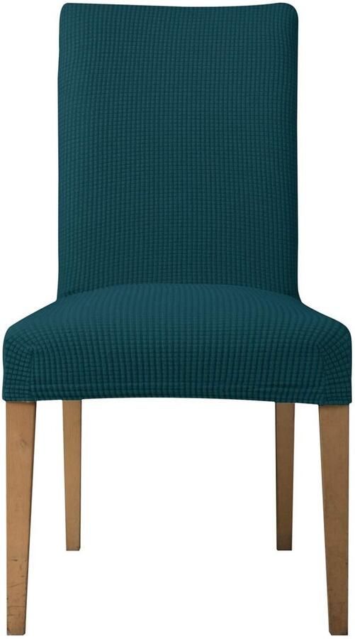 Ibenzoa Stoelhoes Set van 6 Stuks Elastische Jacquard Stretchhoes Olijfgroen