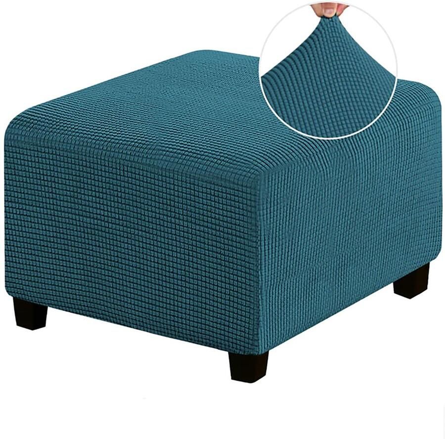 Ibenzoa Stretchbare Jacquard Hockerhoes voor Volledige Bescherming en Stijlvolle Woonkamerdecoratie