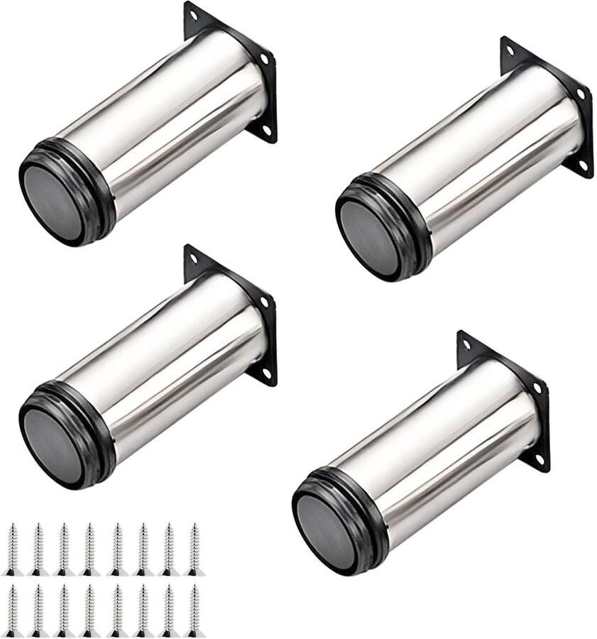 Ibenzoa Tafelpoten Set van 4 Verstelbaar voor Meubels en Doe-Het-Zelf Projecten