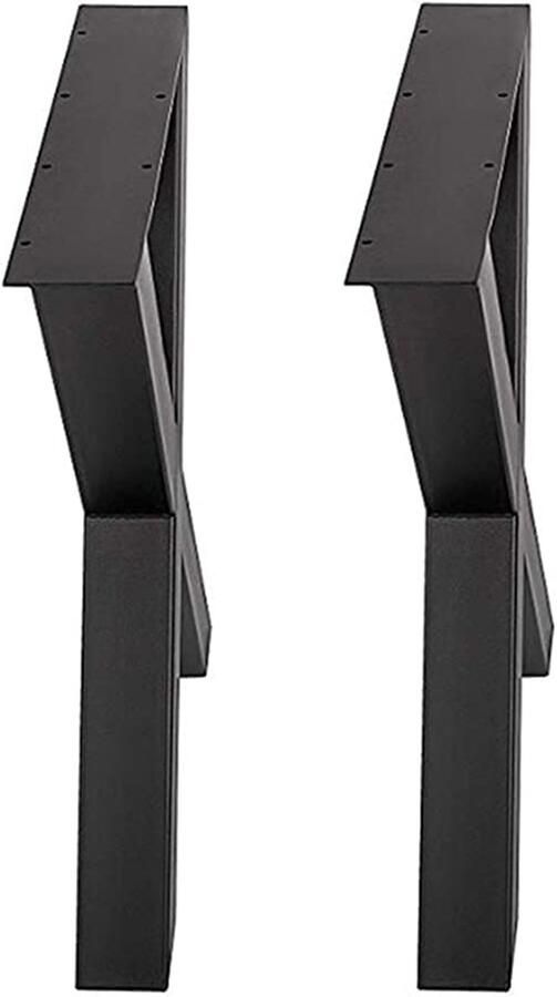 Ibenzoa Tafelpoten van staal met X-vormig ontwerp voor tafels en meubels