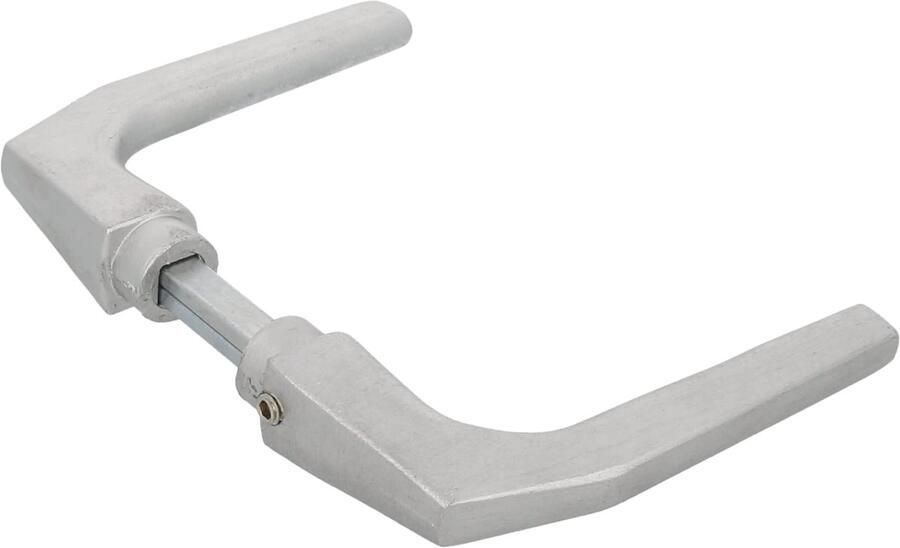 Ibenzoa Tijdloze Aluminium Deurkrukset Zonder Schild voor Binnen- en Buitendeuren Modern en Elegant Design