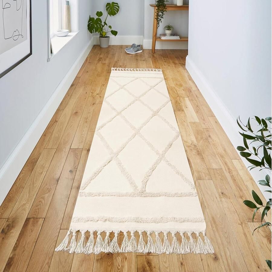 Ibenzoa Tijdloze Boho-Chic Tapijtloper voor Stijlvolle Interieurs en Comfortabele Ruimtes