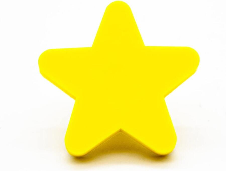 Ibenzoa Unieke Stervormige Handgrepen voor Kindermeubels Set van 6 Decoratieve Knoppen