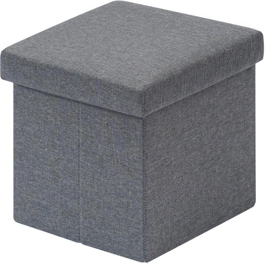 Ibenzoa Veelzijdige Zitkist met Opbergruimte en Comfortabele Voetenbank voor Kinderen en Volwassenen