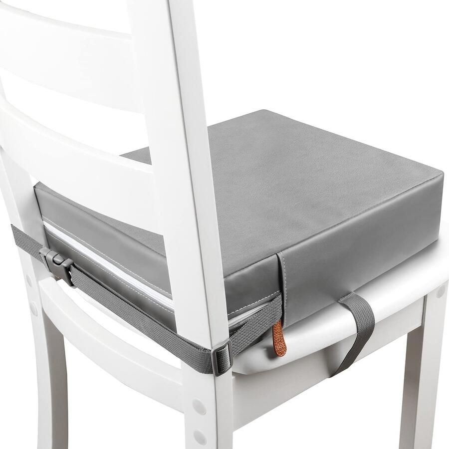 Ibenzoa Verstelbare kinderzitverhoging met sterke ondersteuning en antislip onderkant voor eetkamerstoelen