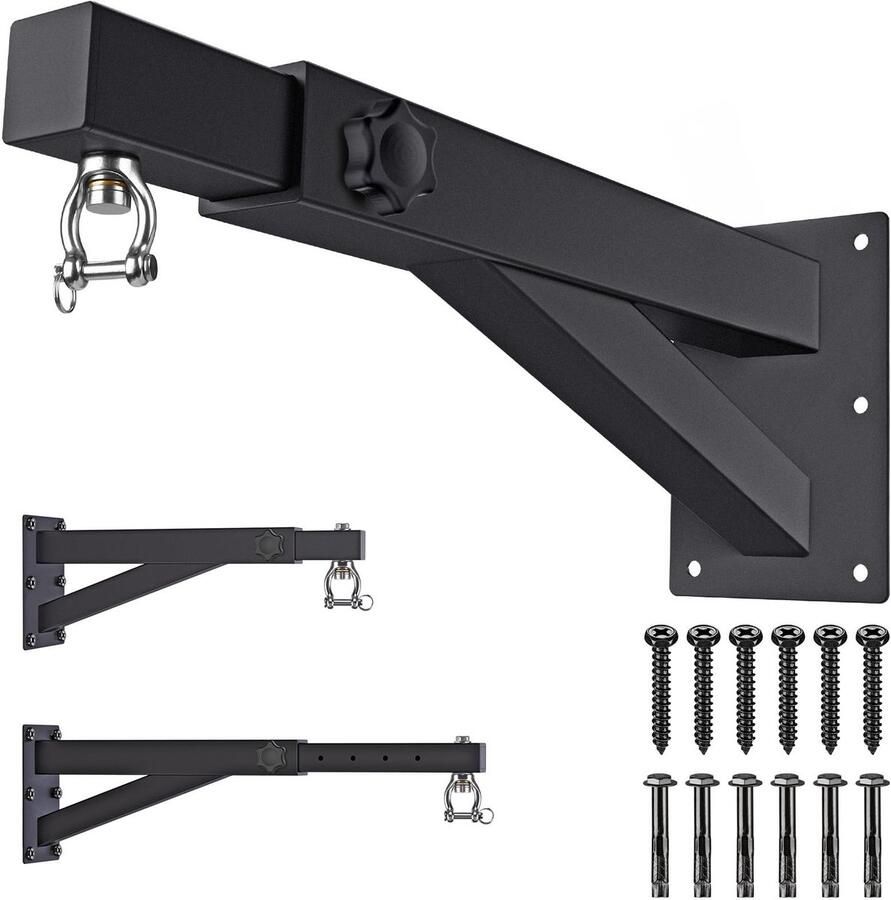 Ibenzoa Verstelbare wandhouder voor zware bokszakken en trainingsaccessoires