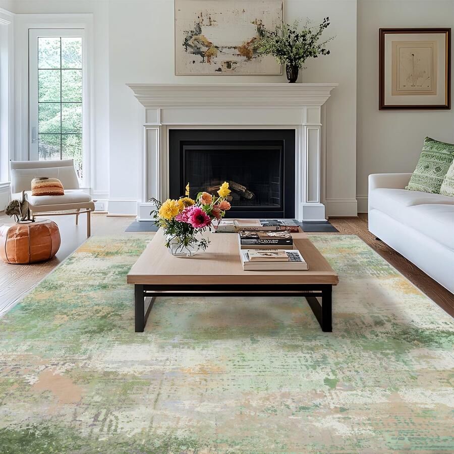 Ibenzoa Vloerkleed met Modern Abstract Design en Antislip Onderlaag voor Ruimtes 160 x 230 cm