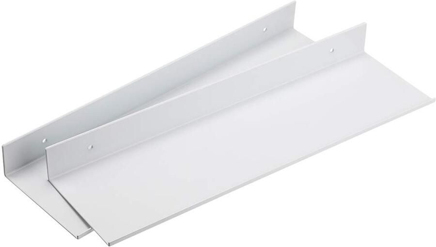 Ibenzoa Wandplank Aluminium Wit 40cm