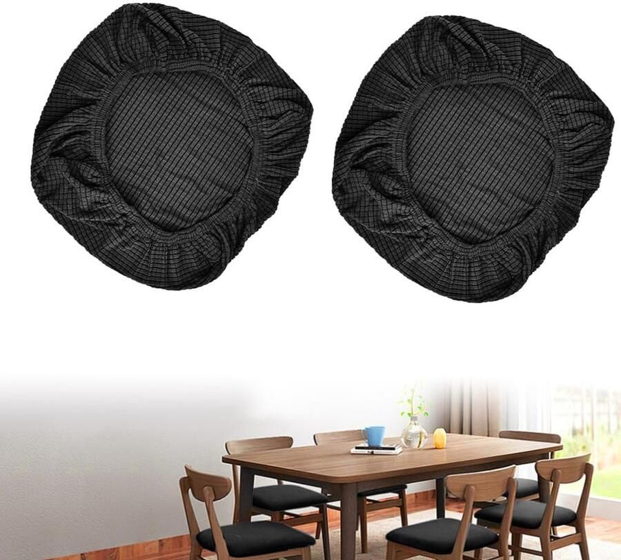 Ibenzoa Wasbare en Elastische Stoelhoezen voor Stoelvormen en Maten