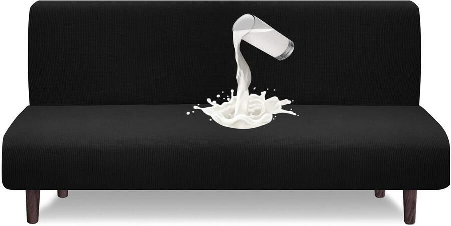 Ibenzoa Waterbestendige Elastische Futon Hoes voor Armless Slaapbank in Kleuren en Maten