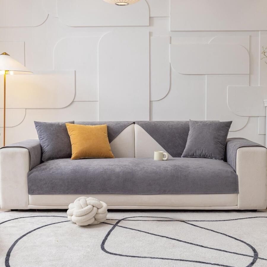 Ibenzoa Waterdichte en Antislip Bankhoes voor Hoekbank in Maten en Kleuren