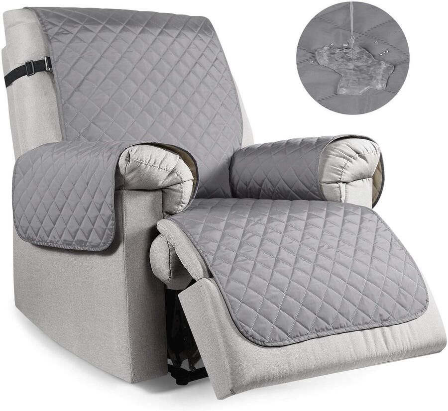 Ibenzoa Waterdichte fauteuilhoes met zakken en antislip eigenschappen voor ultiem comfort