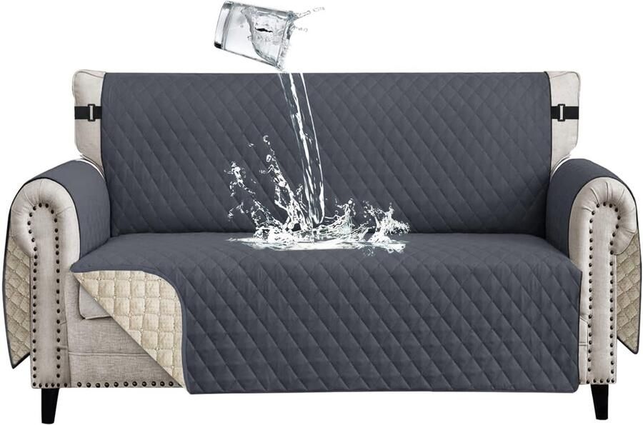 Ibenzoa Waterdichte Zitsbankhoes met Antislip en Krasbestendige Eigenschappen voor Huisdieren