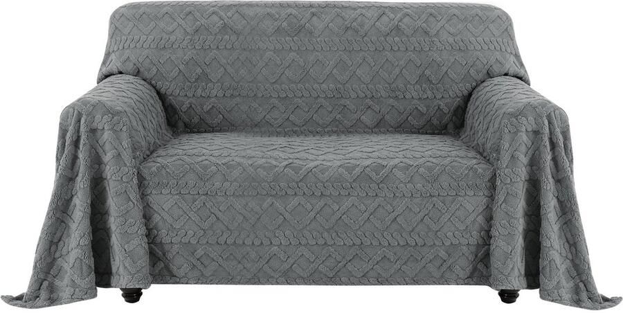 Ibenzoa Zachte en Luxe Jacquard Flanellen Bankovertrek voor Optimale Bescherming en Comfort