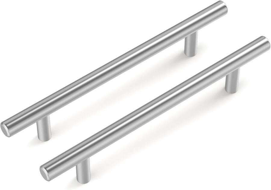 Ibenzoa Zilverkleurige kastgrepen van roestvrij staal voor keuken en badkamer
