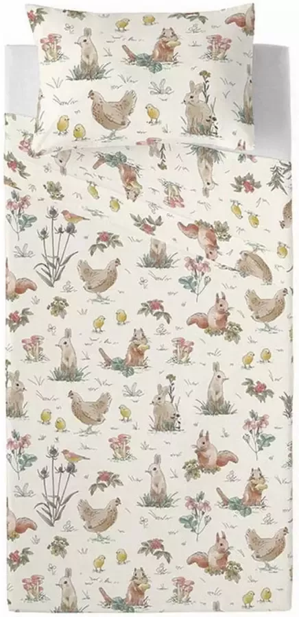 Icehome Dekbedovertrek Spring Field (160 x 270 cm) (Bed van 80 90)