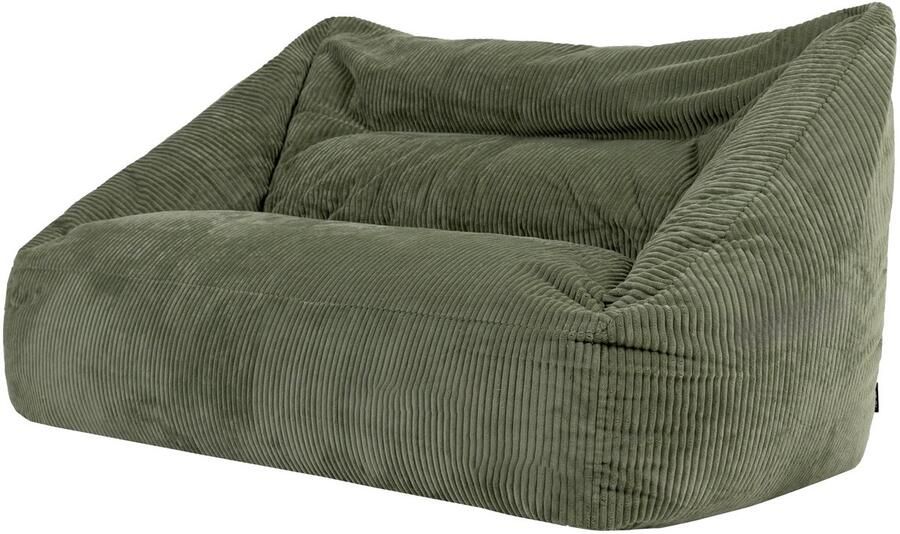 Icon Cecilia Zitzak Bank Ribfluweel Saliegroen