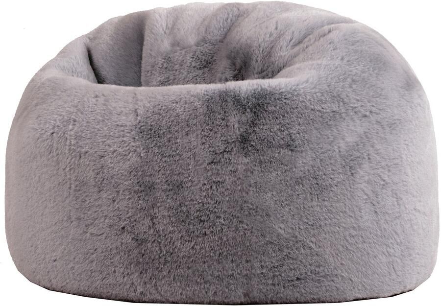 Icon Kinderzitzakken van Imitatiebont Poolwolf Zitzak Kind Zitzakstoel met Vulling Woonkamerzitzakken