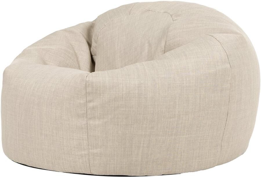 Icon Kingston Zitzak voor Buiten Beige Zitzakstoel Volwassenen met Vulling Tuinzitzak