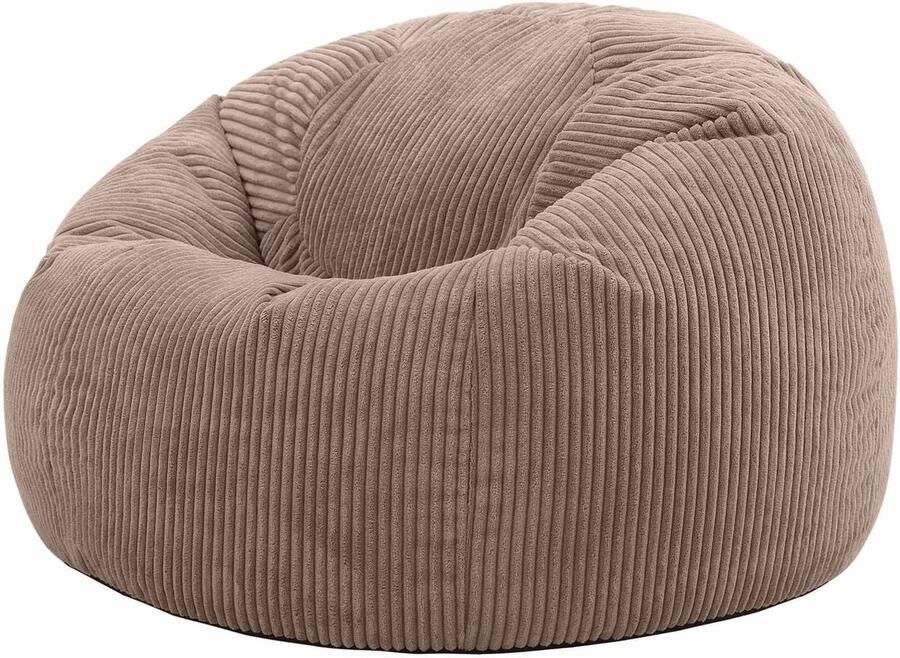 Icon Kingston Zitzak Fauteuil Ribfluweel Mocha