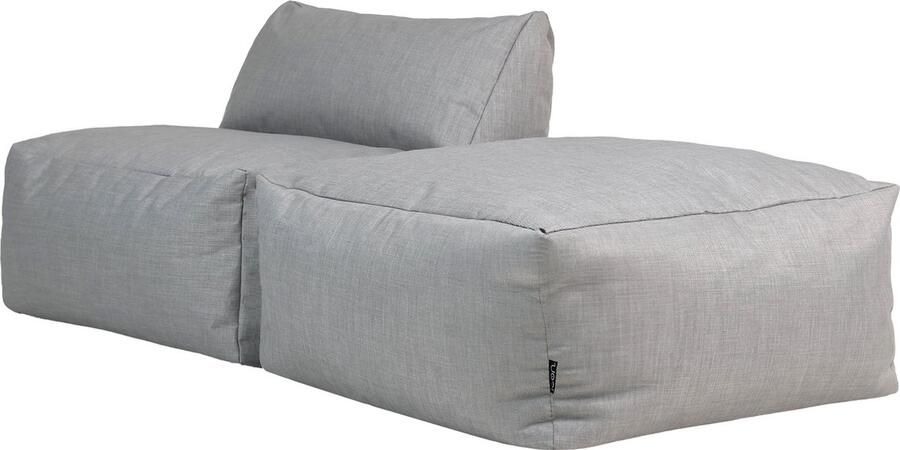 Icon Tetra Bankset Modulaire Zitzak voor Binnen en Buiten Grijs Modulaire Sofa Zitzakstoel Volwassenen met Vulling Waterdicht