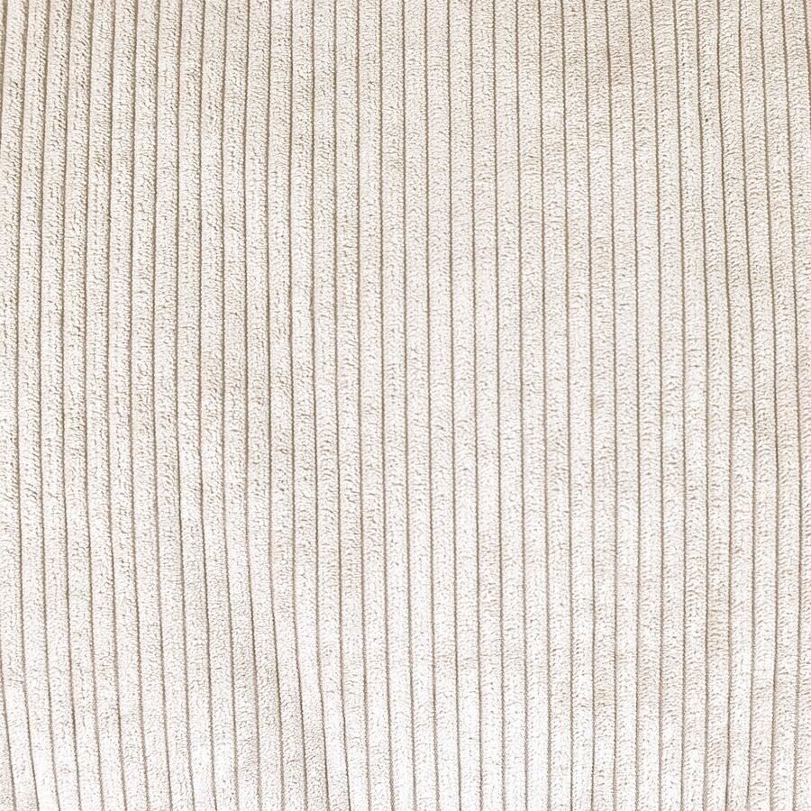 Icon Tetra Modulaire Hoekstoel van Corduroy Beige XXL Zitzakstoel Volwassenen met Vulling Woonkamerzitzakken