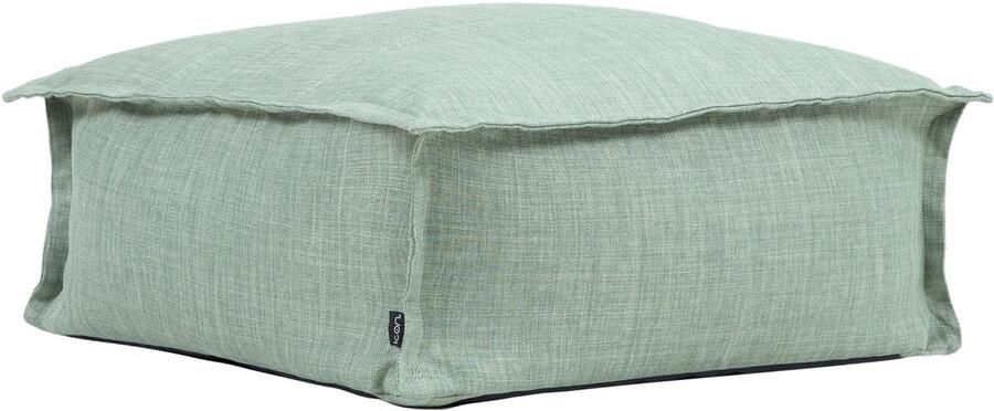 Icon Vita Voetenbank voor Binnen en Buiten Groen XL Zitzak met Vulling Poef Zitzakken