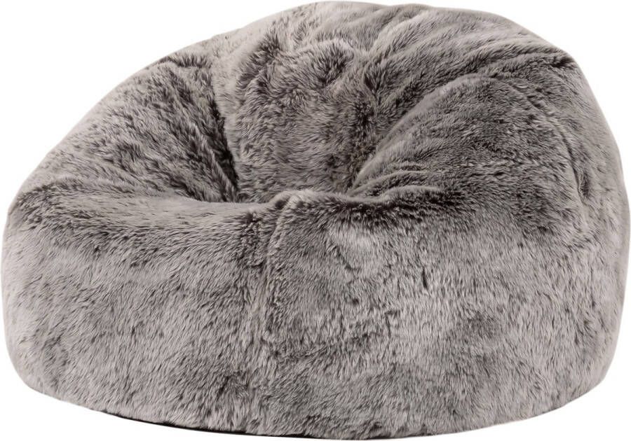 Icon Kinderzitzakken van Imitatiebont Poolwolf Zitzak Kind Zitzakstoel met Vulling Woonkamerzitzakken - Foto 2