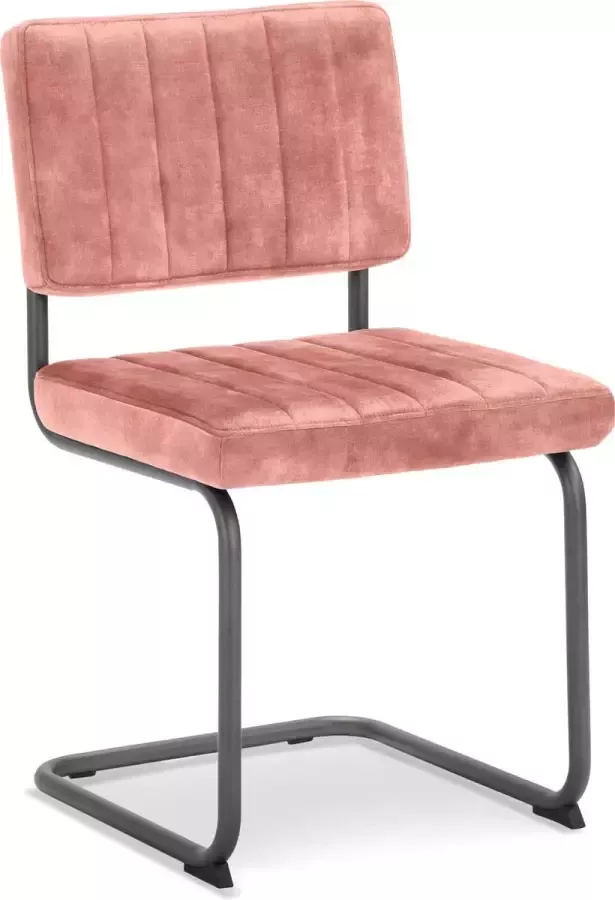 Icon Living Stoel Sevilla Stof Adore Blossom 166 Gun color frame