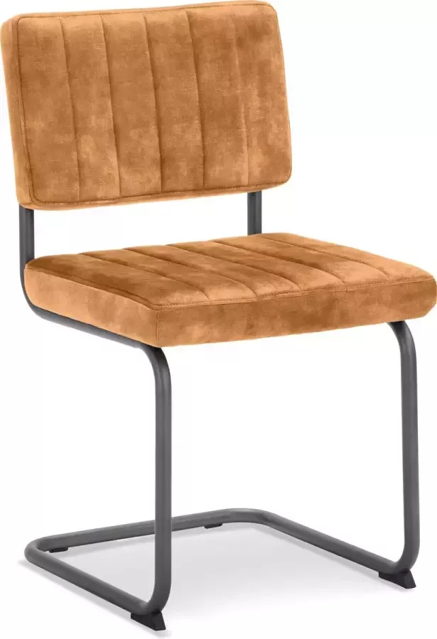 Icon Living Stoel Sevilla Stof Adore Cognac 28 Gun color frame