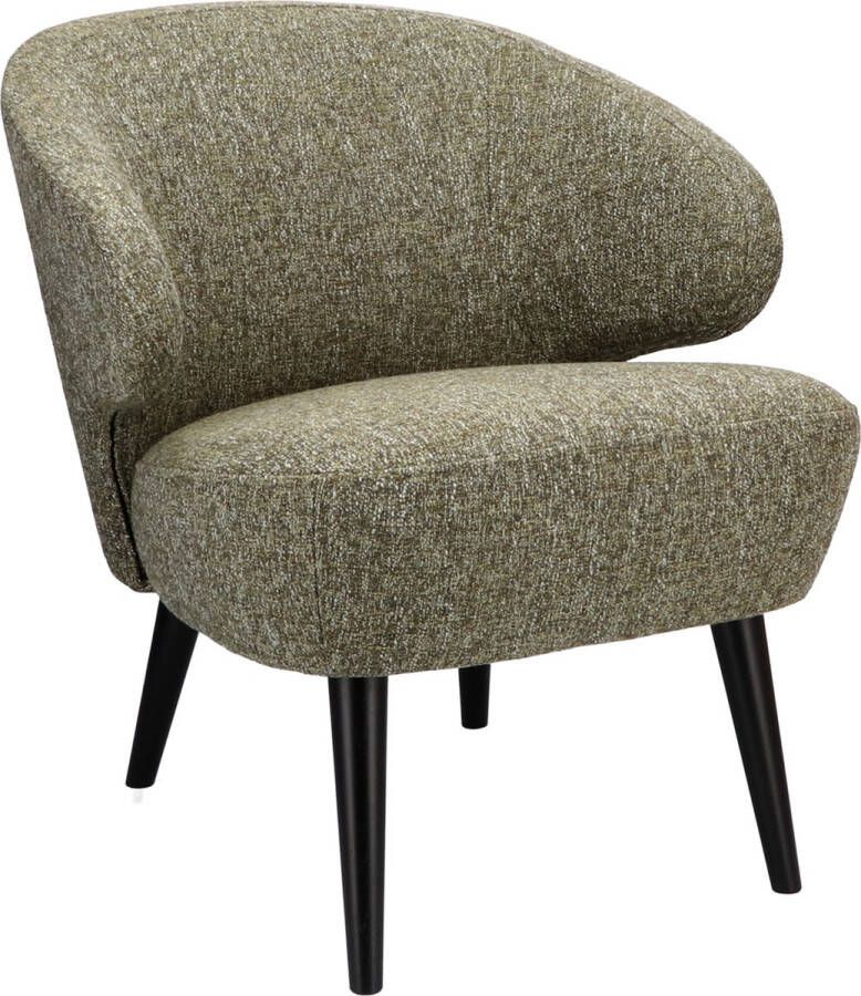 Icon Living Fauteuil Bink Linnenstof Groen