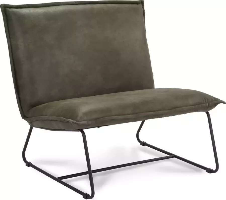 Icon Living Fauteuil Coco 1 5-zits Stof Groen Olijf