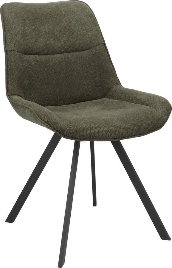 Icon Living B.V. Icon Living Eetkamerstoel Jim Cognac set van 2