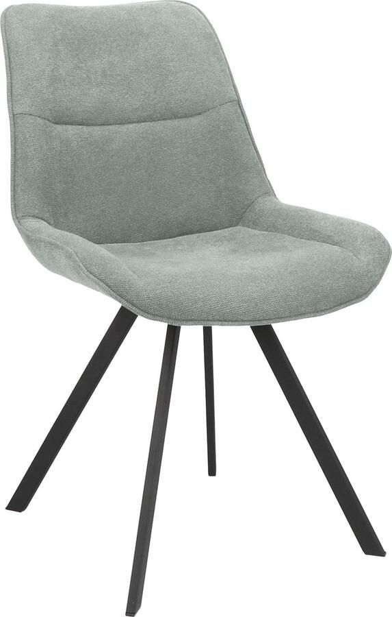 Icon Living B.V. Icon Living Eetkamerstoel Jim Antraciet set van 2