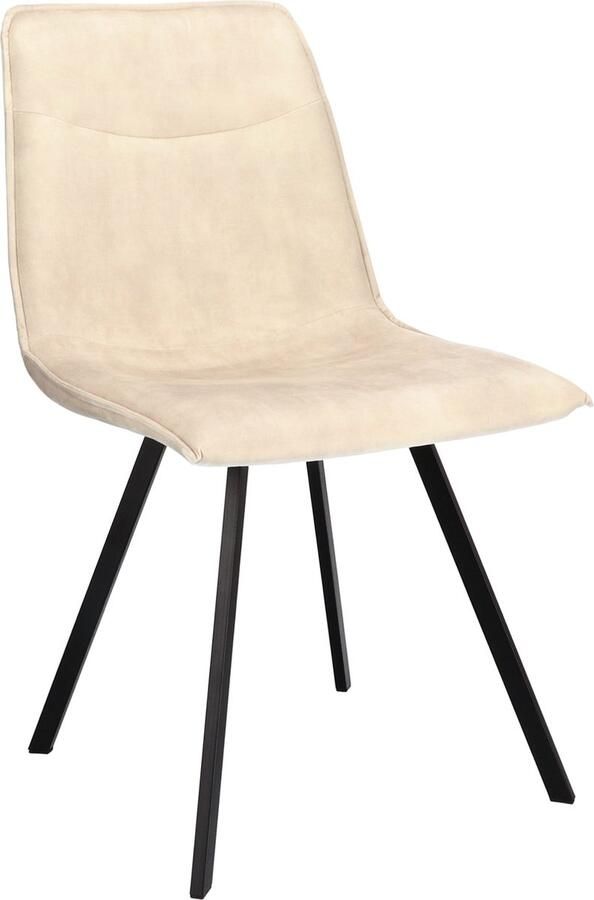 Icon Living Stoel Maeve Stof Adore Linen 110 Poot Black