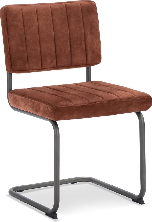 Icon Living Stoel Sevilla Stof Adore Copper 126 Gun color frame