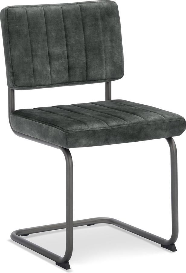 Icon Living Stoel Sevilla Stof Adore Hunter 156 Gun color frame