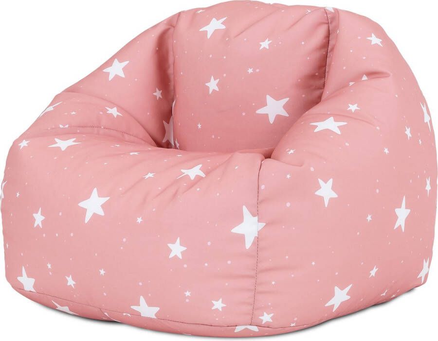 Icon Sterrenhemel Kinderzitzakken Roze Zitzakstoel met Vulling Zitzak Buiten Kind Weerbestendig