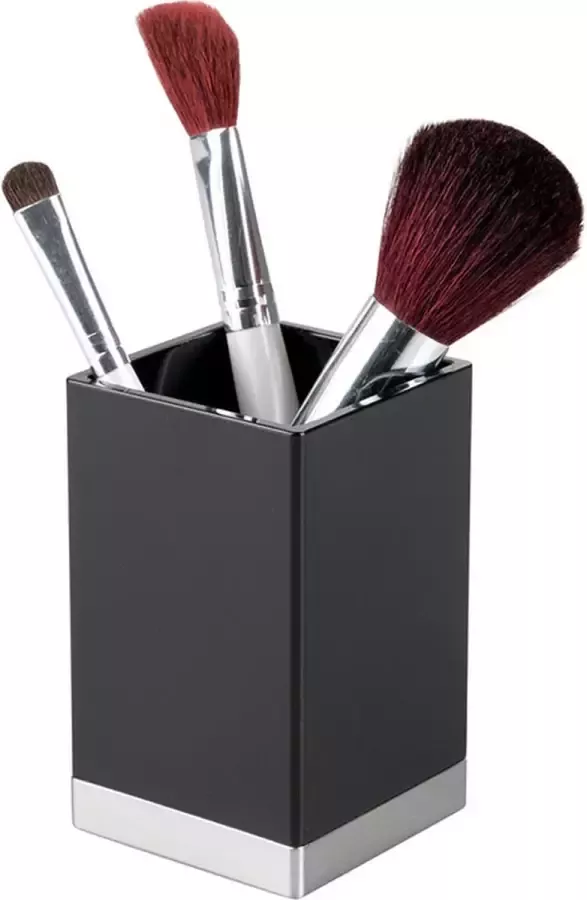 IDesign Badkamer Tandenborstelhouder Make-up Kwasten Organizer Zwa
