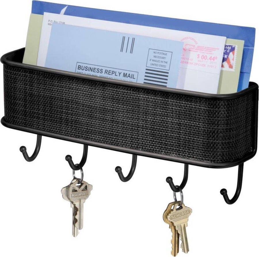iDesign Sleutel organizer met postbakje 95877EU Sorteervakken