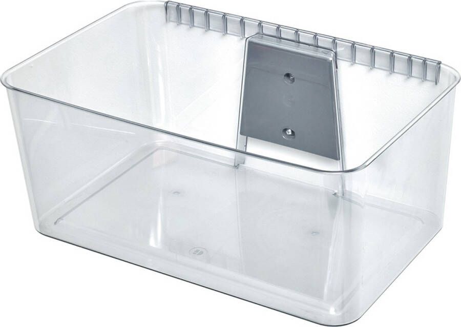 iDesign Wand organizer opbergbak extra large openvoorzijde 50375EU Wandmontage