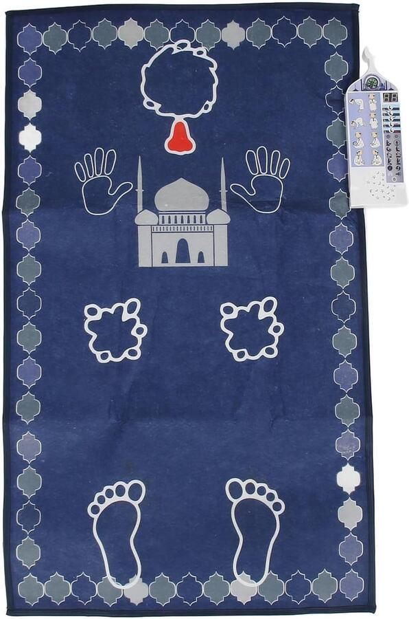 Igoods Elektronisch Gebedskleed Leren Bidden Voor Kinderen Inclusief Qibla Gebedsmat Met Smart Panel - Foto 2