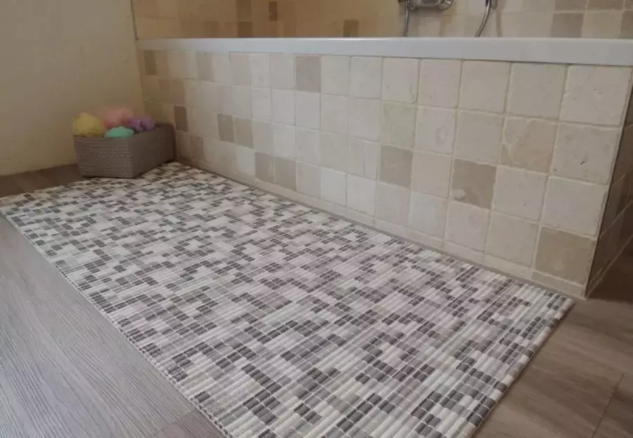 Ikado Antislipmat op maat blokjes 65 x 300 cm