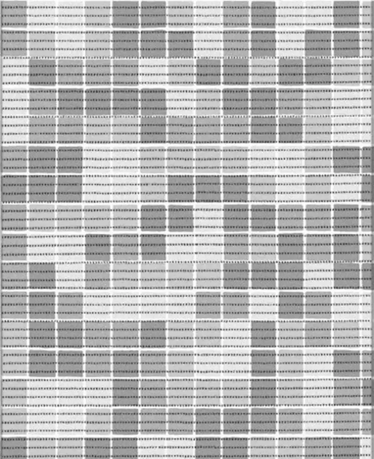 Ikado Antislipmat op maat blokjes 65 x 400 cm