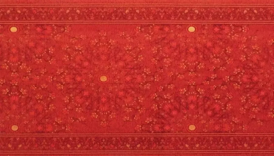 Ikado Tapijtloper op maat classic vintage rood 65 x 300 cm