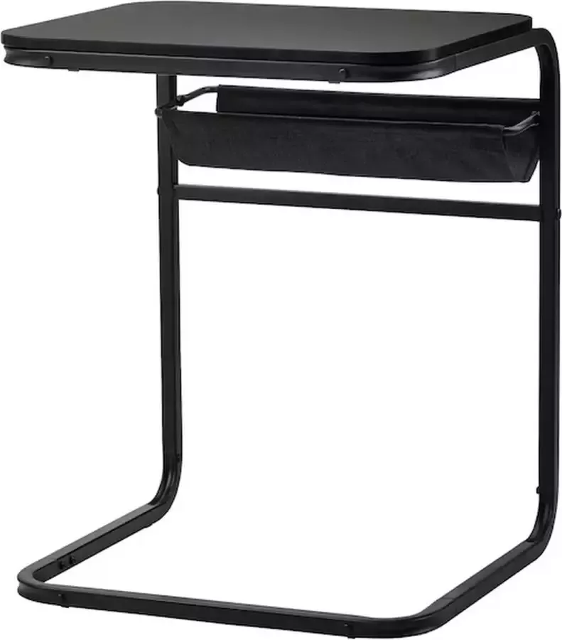 Ikea OLSERÖD Tafeltje Twee in één SLIM HANDIG Antraciet Donkergrijs 53x50 cm