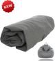 Imperatoris Zitzak Loungestoel Sofa Beanbag HOES voor Volwassenen en kinderen ZONDER Vulling 75*90MC L XL Grijs Grey - Thumbnail 1